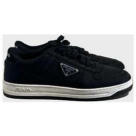 Baskets Prada Downtown noires T.39,5 Noir