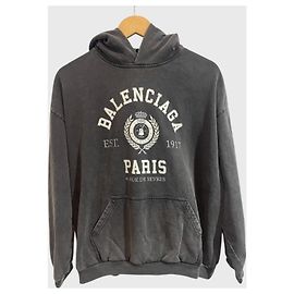 Sweatshirt Balenciaga preta T.L Preto