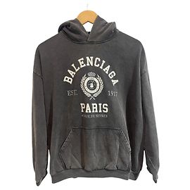 Sudadera Balenciaga negra T.L Negro
