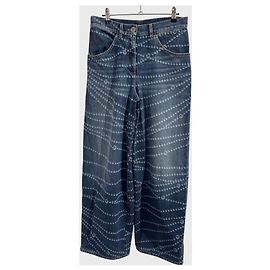 Chanel Jeans blau T.36 Blau