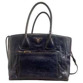 Bolsa Prada azul marinho Azul