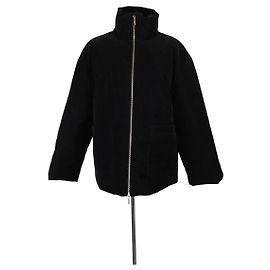Armani Exchange Schwarzer Mantel aus Synthetik Herren M Schwarz