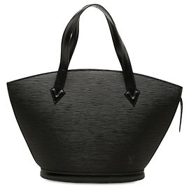 Borsa a mano Louis Vuitton Epi Saint Jacques PM nera con tracolla corta Nero