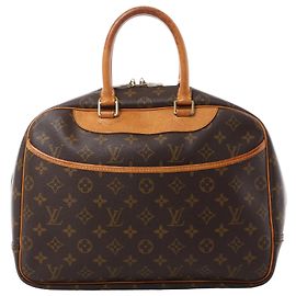Bolsa Louis Vuitton Deauville Monogram Canvas em marrom M47270 Bege
