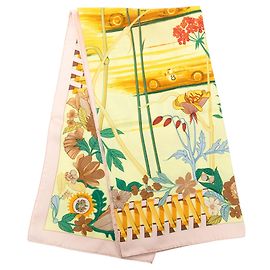 Foulard di seta Multi Hermès Les Bolides 90 Multicolore
