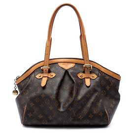 Sac à épaule Louis Vuitton Monogram Tivoli GM Marron Marron