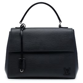 Sac à main Louis Vuitton Epi Cluny MM Noir Noir