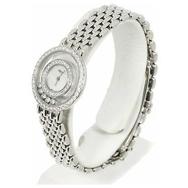 Reloj para mujer Chopard Happy Diamonds con doble bisel de diamantes Otro