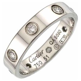 Anello Mini Love Cartier in oro bianco 18K Altro