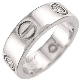 Cartier Love Ring aus 18K Weißgold Andere