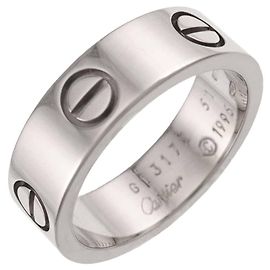 Cartier Love Ring in 18K Weißgold Andere