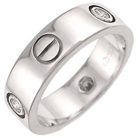 Bague Love Cartier en or blanc 18K Autre
