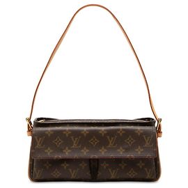 Borsa a tracolla Louis Vuitton Monogram Vivacite MM Marrone