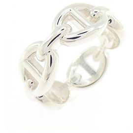 Hermes Hermès Chaine d'Ancre Enchainée Ring in Silver 925 Other