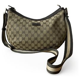 Gucci GG Monogram Crossbody Bag Cloth Other