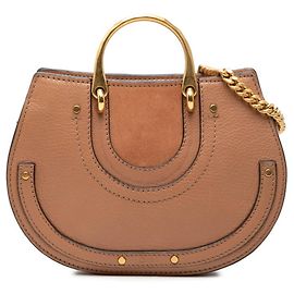Chloé Pixie Schultertasche Braun