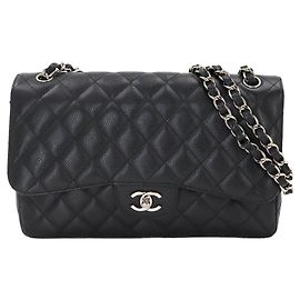 Sac à main à chaîne Matelassé 30 de Chanel Noir
