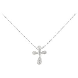 Autre Marque Tiffany Small Cross Halskette Andere