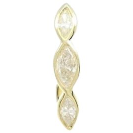 Autre Marque Boucles d'oreilles puces Tiffany & Co. en or jaune 18K Autre