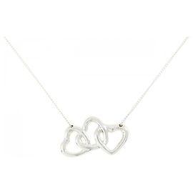 Autre Marque Tiffany Triple Open Heart Halskette Andere