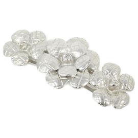Pasador Chanel Plateado Plata