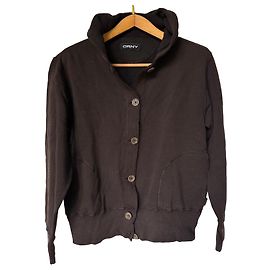 Autre Marque Sudadera con capucha ORNY marrón de algodón Castaño