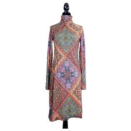 Vestido Etro Estampado Paisley Multicolor Multicolor