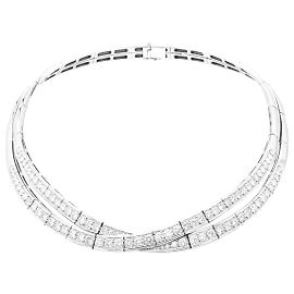 Colar Van Cleef & Arpels, "Avignon", ouro branco, diamantes. Outro