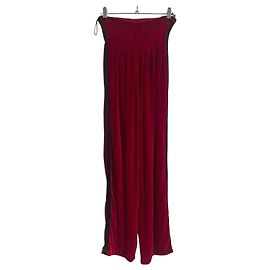 Calças Jean Paul Gaultier vermelhas T.S Vermelho