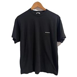 T-shirt Balenciaga Nera T.M Nero