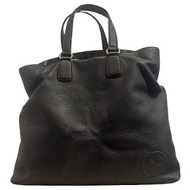 Bolsa tote Gucci Soho em couro preto Preto