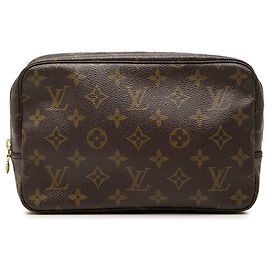 Pochette Louis Vuitton Monogram Trousse Toilette 23 Marron Marron