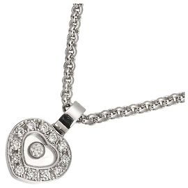 Chopard Happy Diamonds Heart Halskette Silber