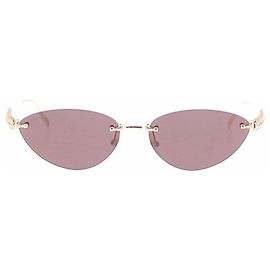Cartier Gafas de sol "Clash" doradas Dorado