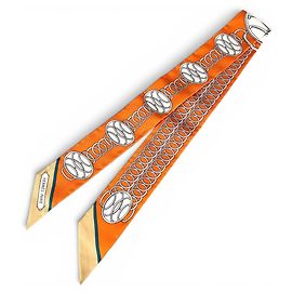 Hermès Hermes Multi-Color Silk Twilly Scarf Multiple colors