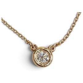 Autre Marque Collier Tiffany Elsa Peretti Diamond by the Yard Doré