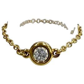 Autre Marque Anillo Tiffany & Co. Elsa Peretti Diamond by the Yard Dorado