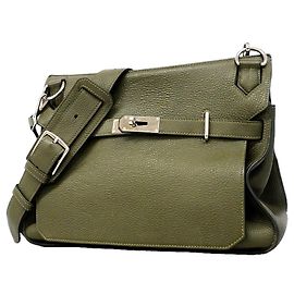 Hermès Borsa a tracolla Hermes Jypsiere 34 Verde