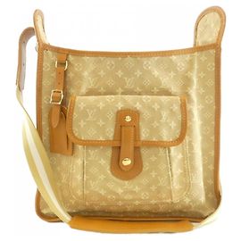 Bolso de hombro Louis Vuitton Monogram Mini Buzas Marie-Kate Beige