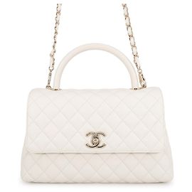 Borsa Chanel Matelassé in White Bianco