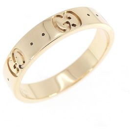 Anello Gucci Icon in Oro Giallo 18K Altro