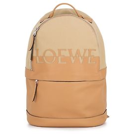 Mochila redonda Loewe Beige Beige