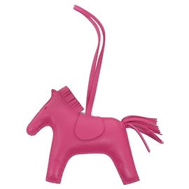 Hermès Hermes Rodeo Accessory Bag Charm MM Pink
