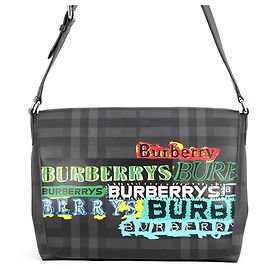Burberry Nova Check Shoulder Bag Black Multiple colors
