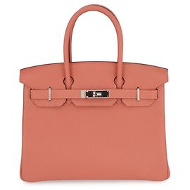 Hermès Borsa Hermes Birkin 30 Rosy Togo Rosa