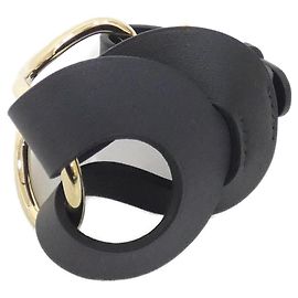 Hermès Hermes Villevolte 010639CP Charm-Armband Schwarz Blau