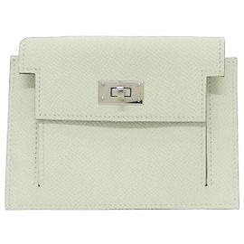 Hermès Portefeuille compact Hermes Kelly Pocket Vert