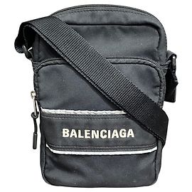 Bolsa Sport Messenger Balenciaga S Preto