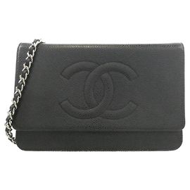 Cadena de cartera Chanel Timeless CC Line 48654 Negro