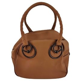Bottega Veneta Marco Polo Handbag Brown